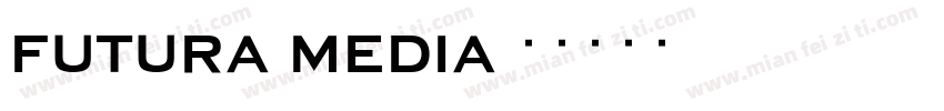 futura media字体转换